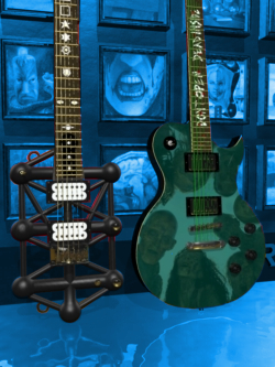TRUTH guitar and my ASG Zombie Burst Guitar